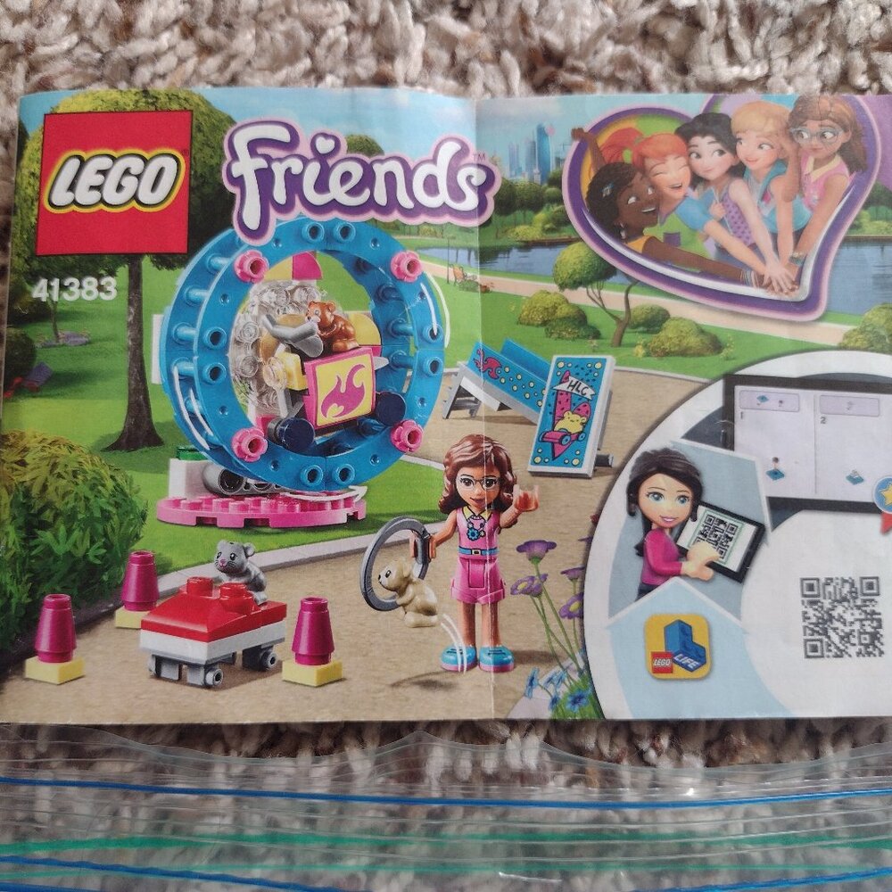 Lego Friends set - Olivia's Hamster Playground